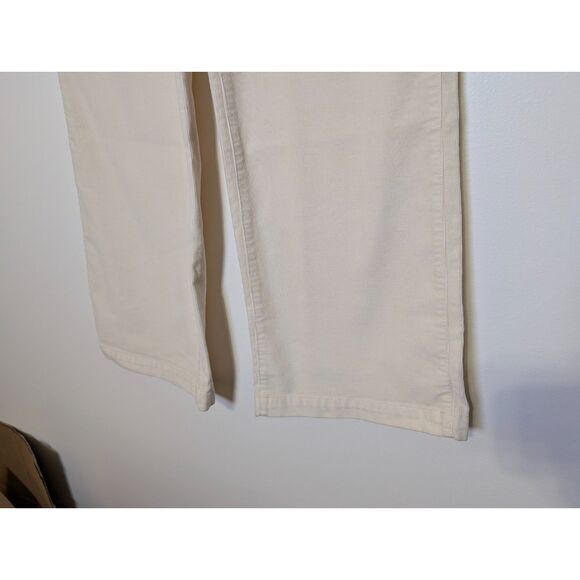 Madewell Wide Leg Corduroy Pants Vintage Ivory Cream Sze 26 High Rise NX207 NWT - Picture 8 of 10